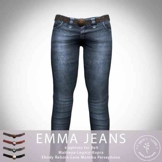 Emma Jeans Light Blue