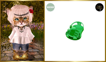 *DB* DINKIES JELLY SANDALS* green