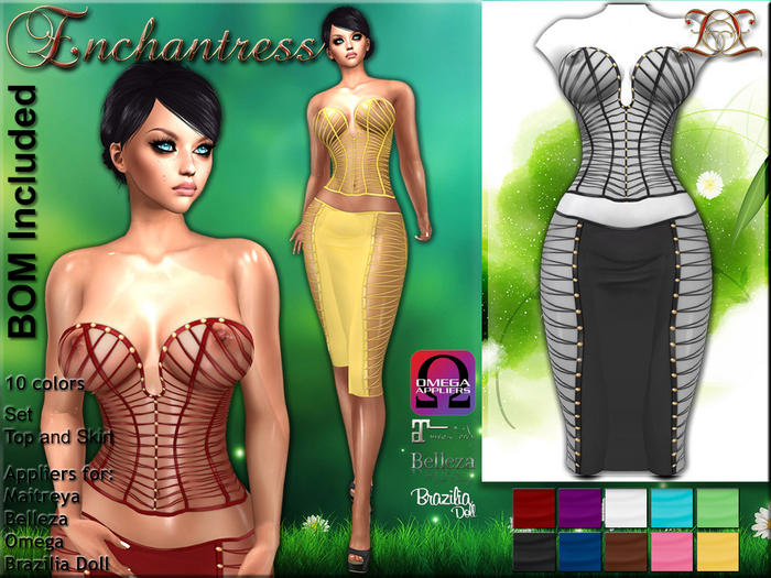 ![Enchantress] Chiara Dress Fatpack - ALL WEEK PROMO