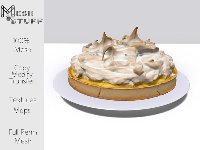 M&S Lemon Meringue Pie Mesh Full Perm