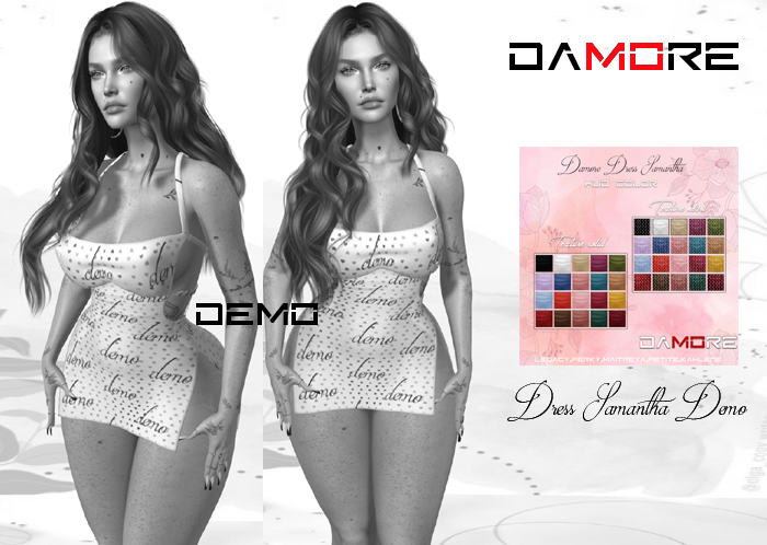 DAMORE Dress Samantha Set DEMO