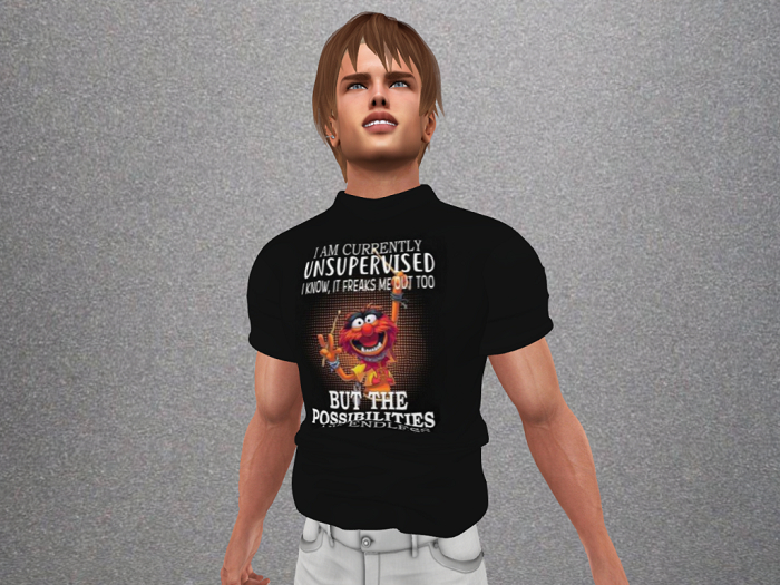 Unsupervised-Men's Mesh Shirt