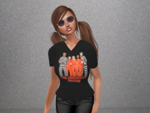 The American Dream-Ladies v-neck shirt
