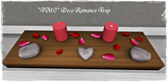 ~TMC~ Deco Romance Tray
