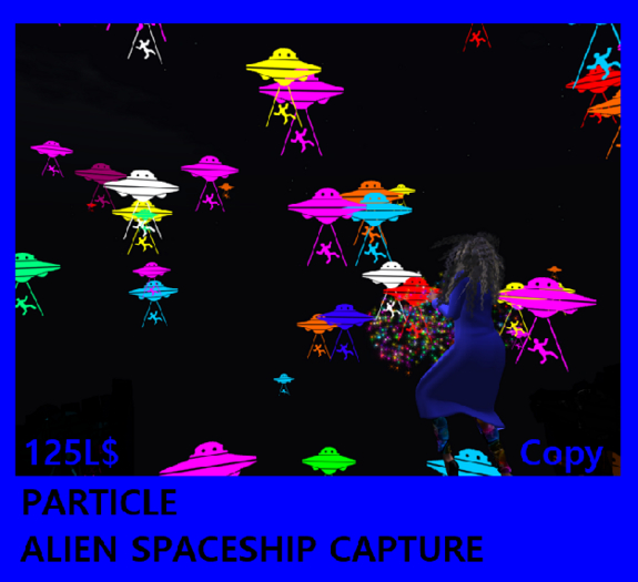 PARTICLE ALIEN SPACESHIP CAPTURE
