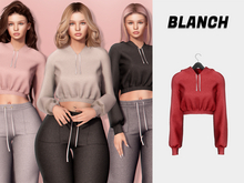 Blanch - Eva Hoodie - Red