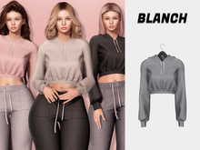 Blanch - Eva Hoodie - Gray