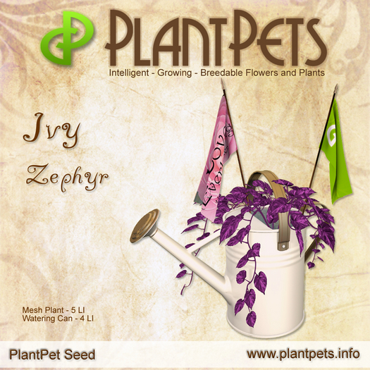 PlantPet Seed [Ivy *Zephyr*] common Release Day 14.08.2021