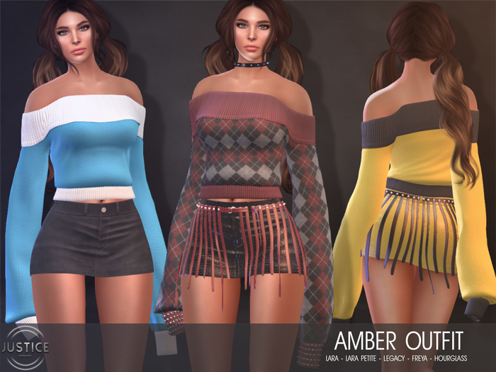 [JUSTICE] AMBER OUTFIT - DEMO
