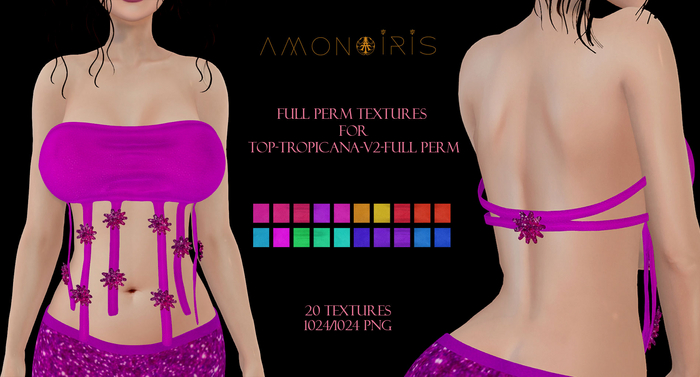 Top-Tropicana-V2-Full Perm Leather Texture