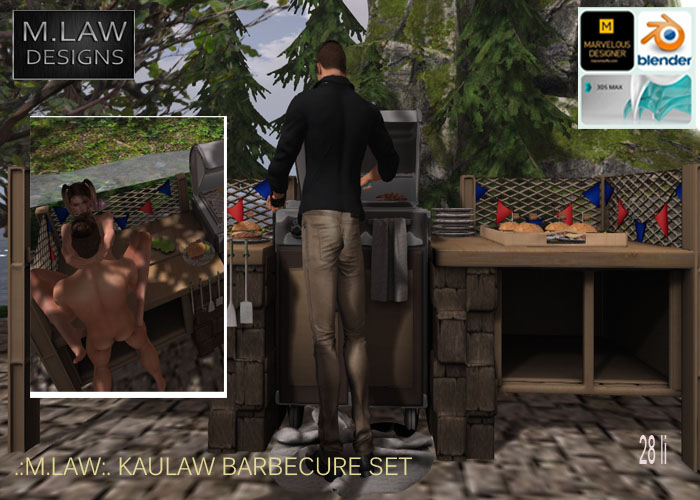 .:M.LAW:. KAULAW BARBECURE SET box
