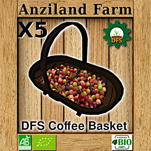 DFS Coffee Basket  ( X 5 )