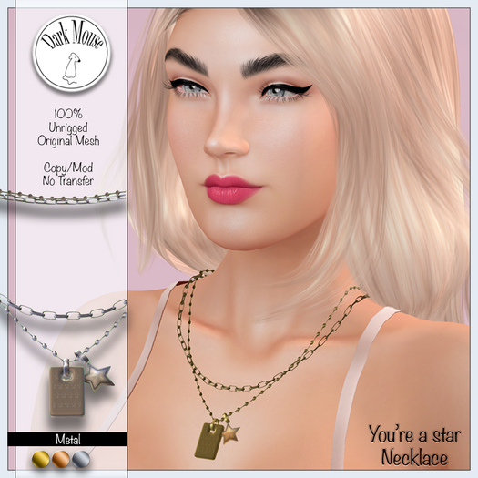 *DM* You're a Star Necklace