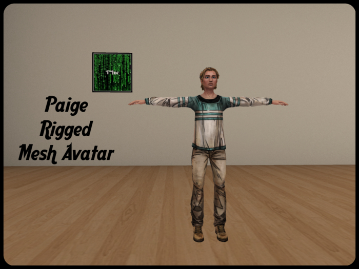 ~Paige Full Perm Rigged Mesh Avatar~