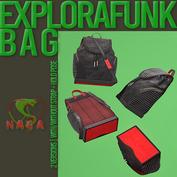 Second Life Marketplace - Explora Funk Bag Fatpack