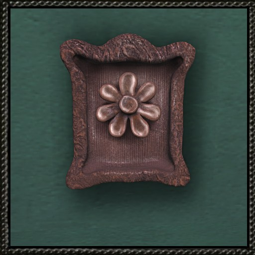 Cica's flower in frame