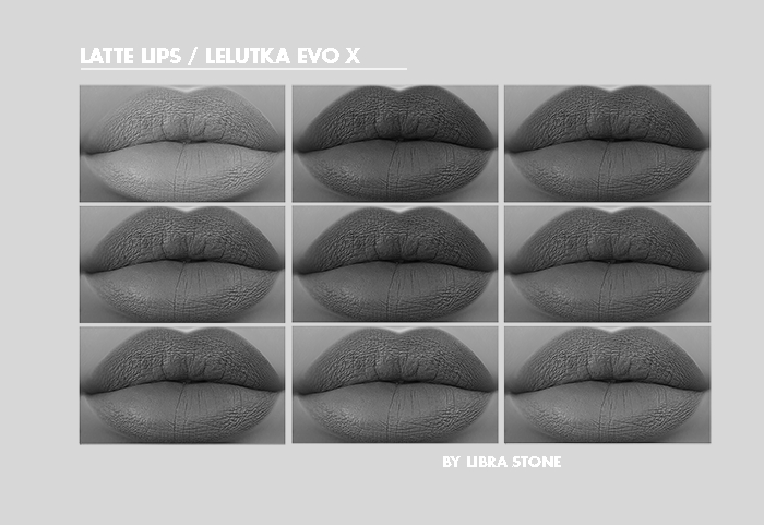 BLUSH / LELUTKA EVO X / LATTE LIPS DEMO