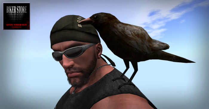 #Mesh Shoulder Crow (add me)