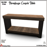 Full Perm Console Table