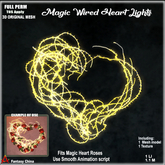 Full Perm Magic Wired Heart Lights