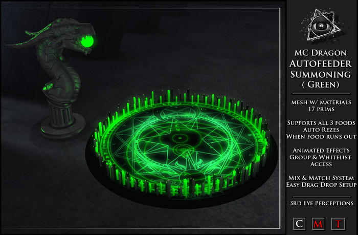 MC Dragon Autofeeder _ Summoning (Green)