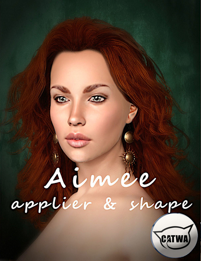 Starry Aimee Catwa Applier  Red