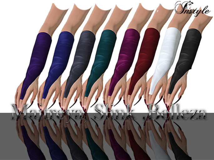 InStyl -Gloves-BENTO -HUD color1(Maitreya ,Slink ,Belleza)