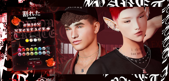 .WARETA. Orion Necklace Set (Add Me!)