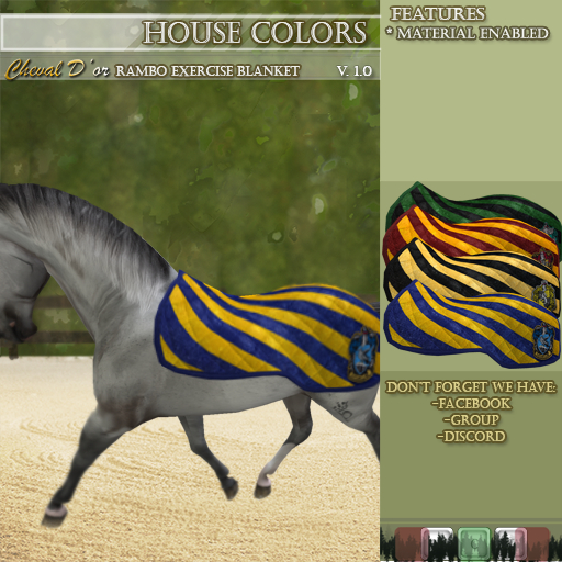 [. HEATHEN .] -Rambo Exercise Blanket-(House Colors) {REZ}