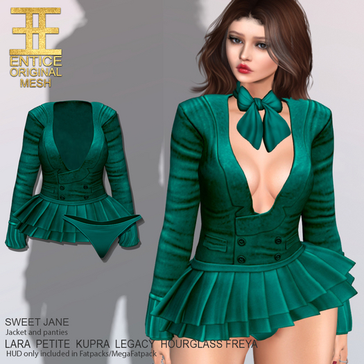 Entice - Sweet Jane - Dark Set - Teal