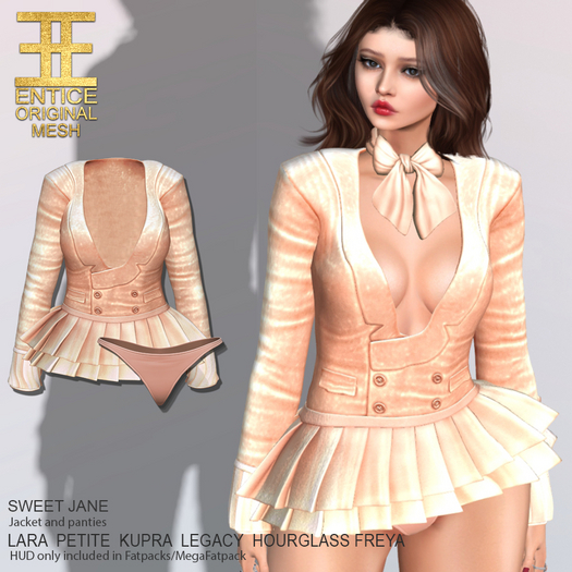 Entice - Sweet Jane - Light Set - Nude