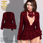 Entice - Sweet Jane - Plaid Darks - Cherry