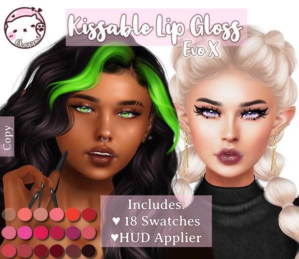 -Chorrai- KISSABLE Lip Gloss Set