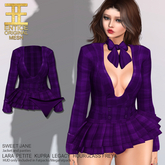Entice - Sweet Jane - Plaid Darks - Violet