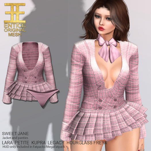 Entice - Sweet Jane - Plaid Lights - Lilac