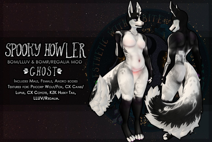 [.birchteeth.] 2.0 spooky howler - ghost