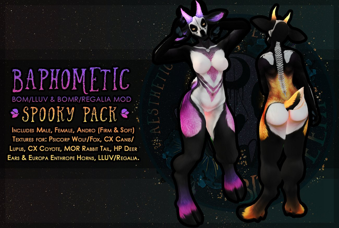 [.birchteeth.] baphometic - spooky pack