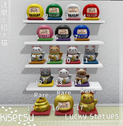 kisetsu - Lucky Statues Gacha - Unko RARE