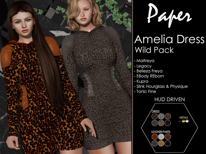 Paper. - Amelia Dress // Wild Pack