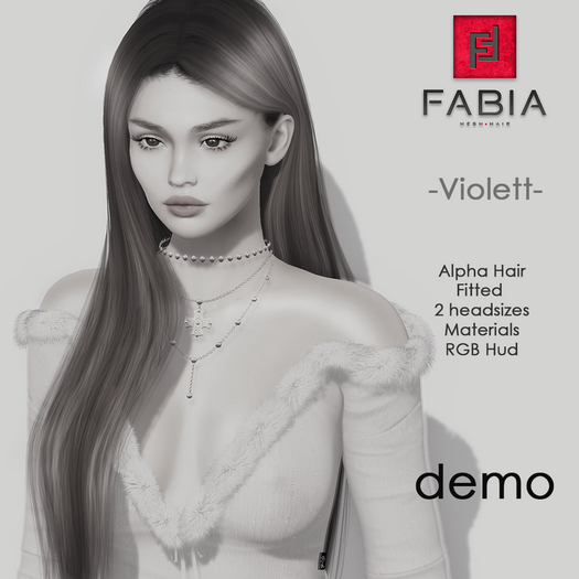 -FABIA- Hair  <Violett> DEMO