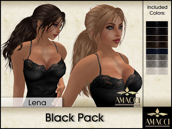 Amacci Hair ~ Lena - Black Pack