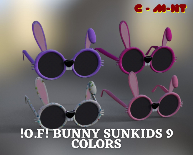 !O.F! Bunny sunkids 9 colors