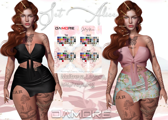 DAMORE Set Alice