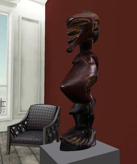 AFRICAN SCULPTURE - Warrior