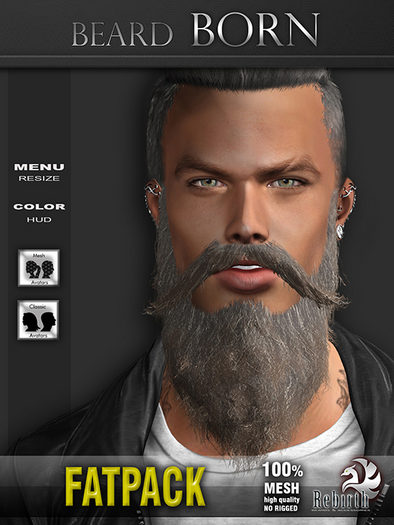[//REBIRTH/]-BEARD_Born-[FATPACK]