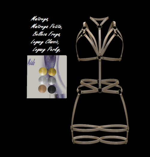 [BB's]  Zoey Harness Biege