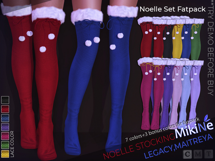 -MikiNe- Noelle Stocking-Fatpack