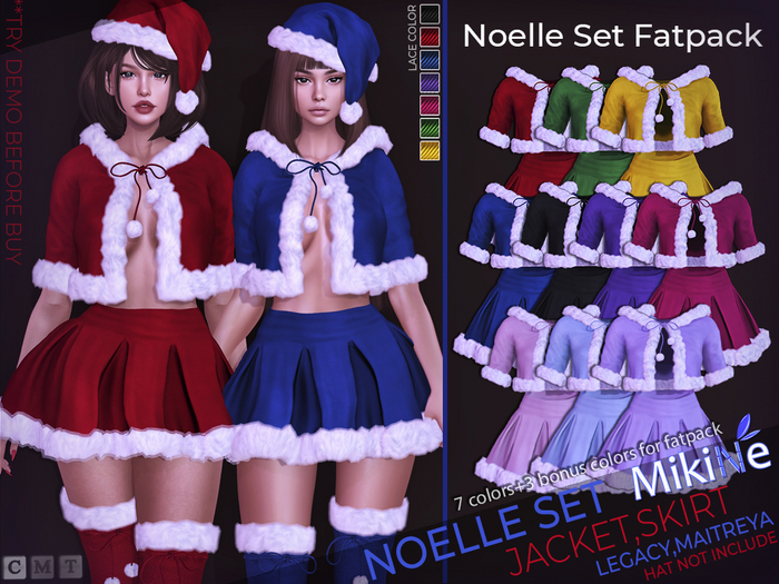 -MikiNe- Noelle Jacket&Skirt-Fatpack