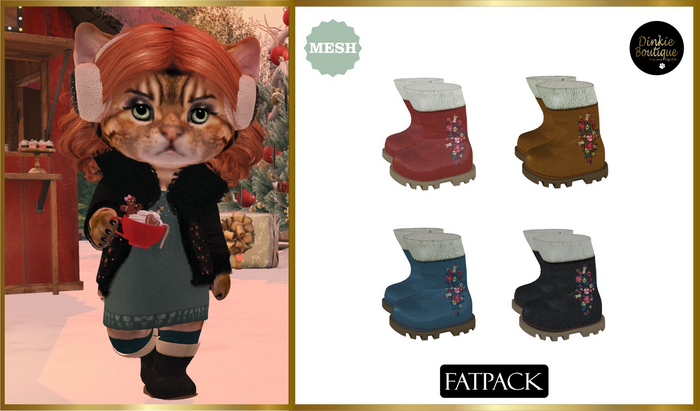 *DB* DINKIES COREY BOOTS*  Fatpack
