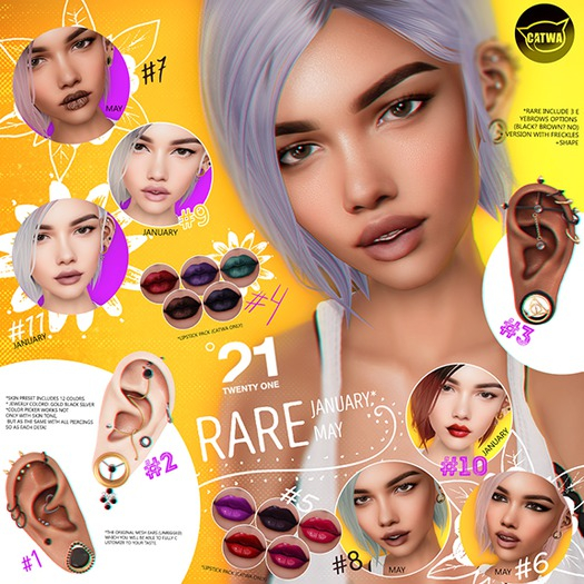 #9 --- January - CATWA SKIN App.